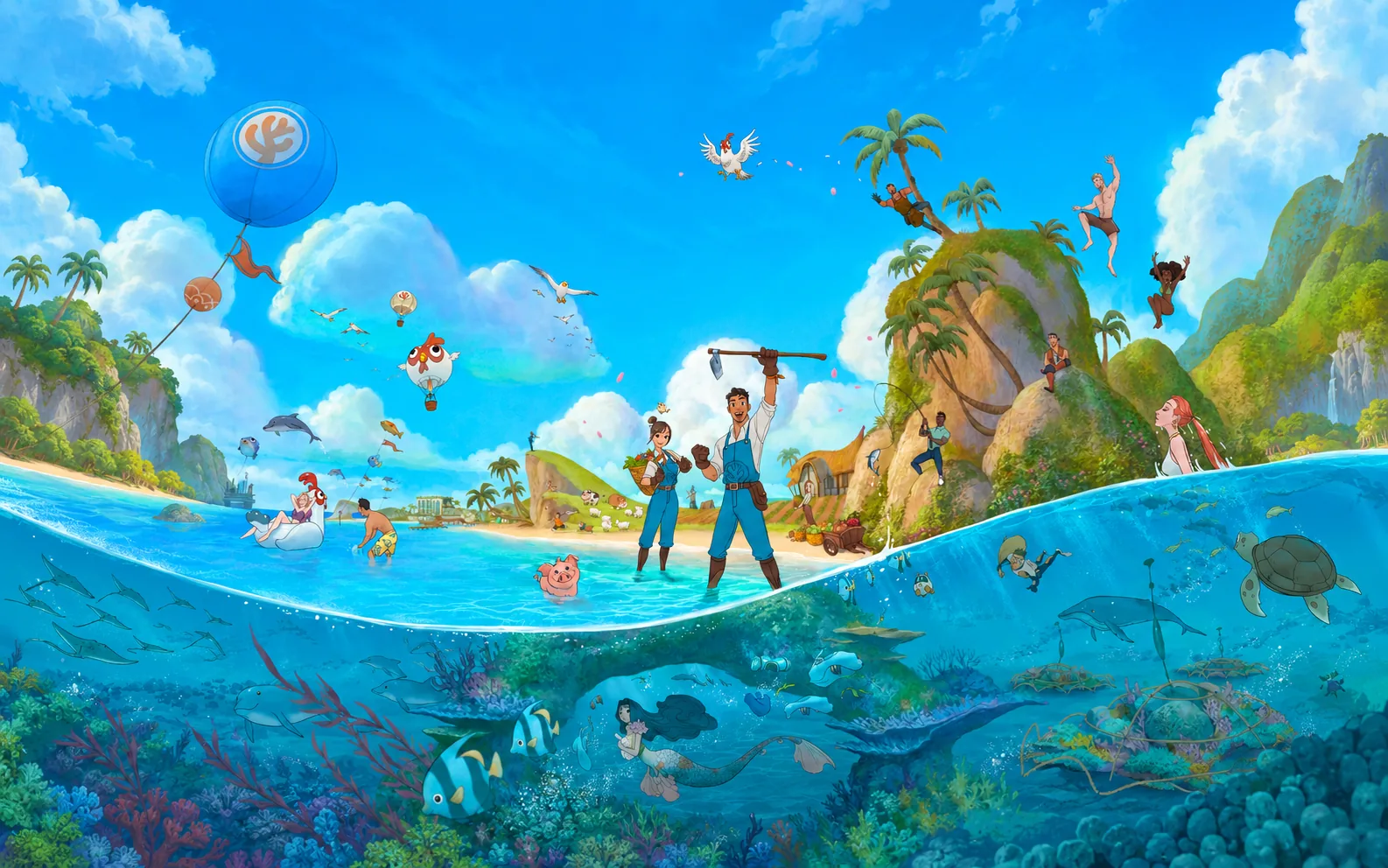 Illustration zu Coral Island