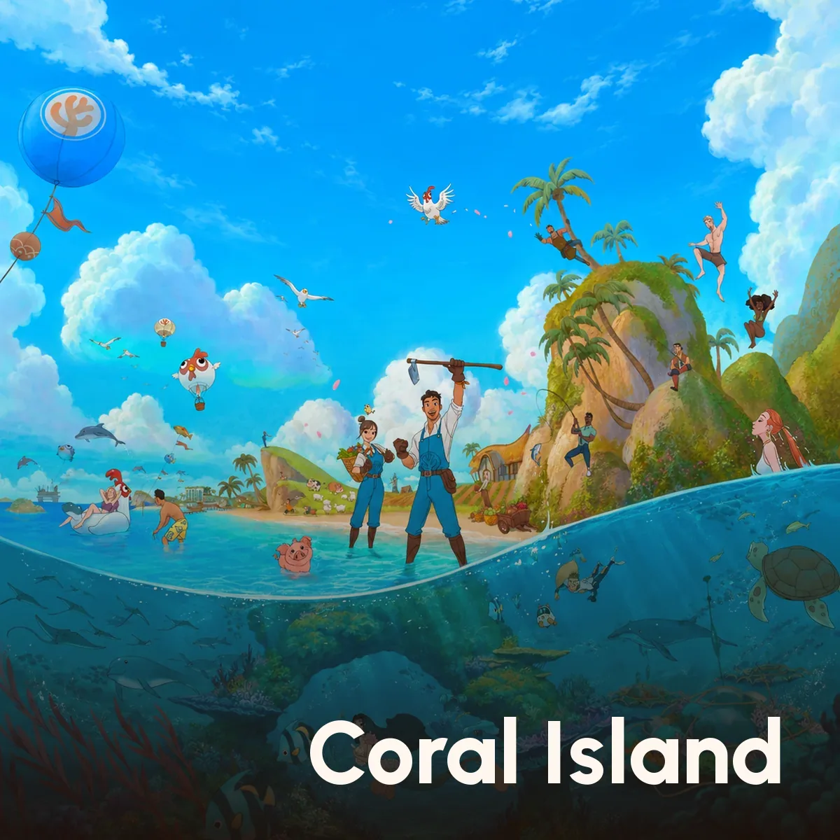 Illustration zu Coral Island