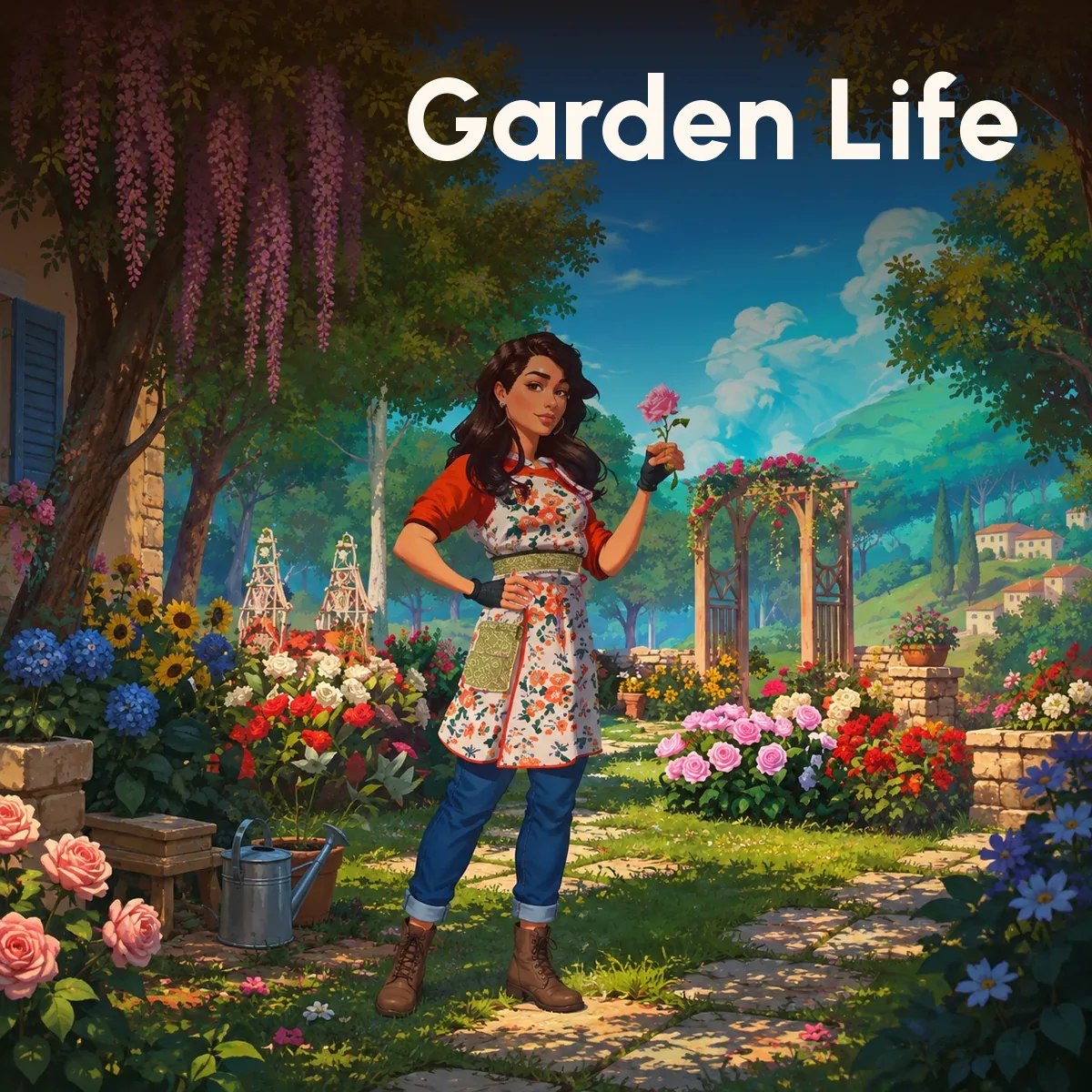 Illustration zu Garden Life