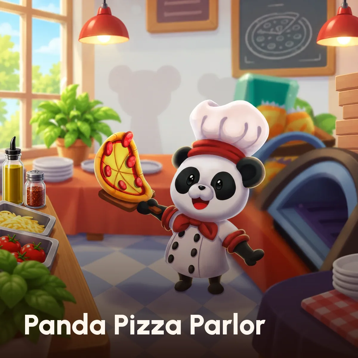 Illustration zu Panda Pizza Parlor