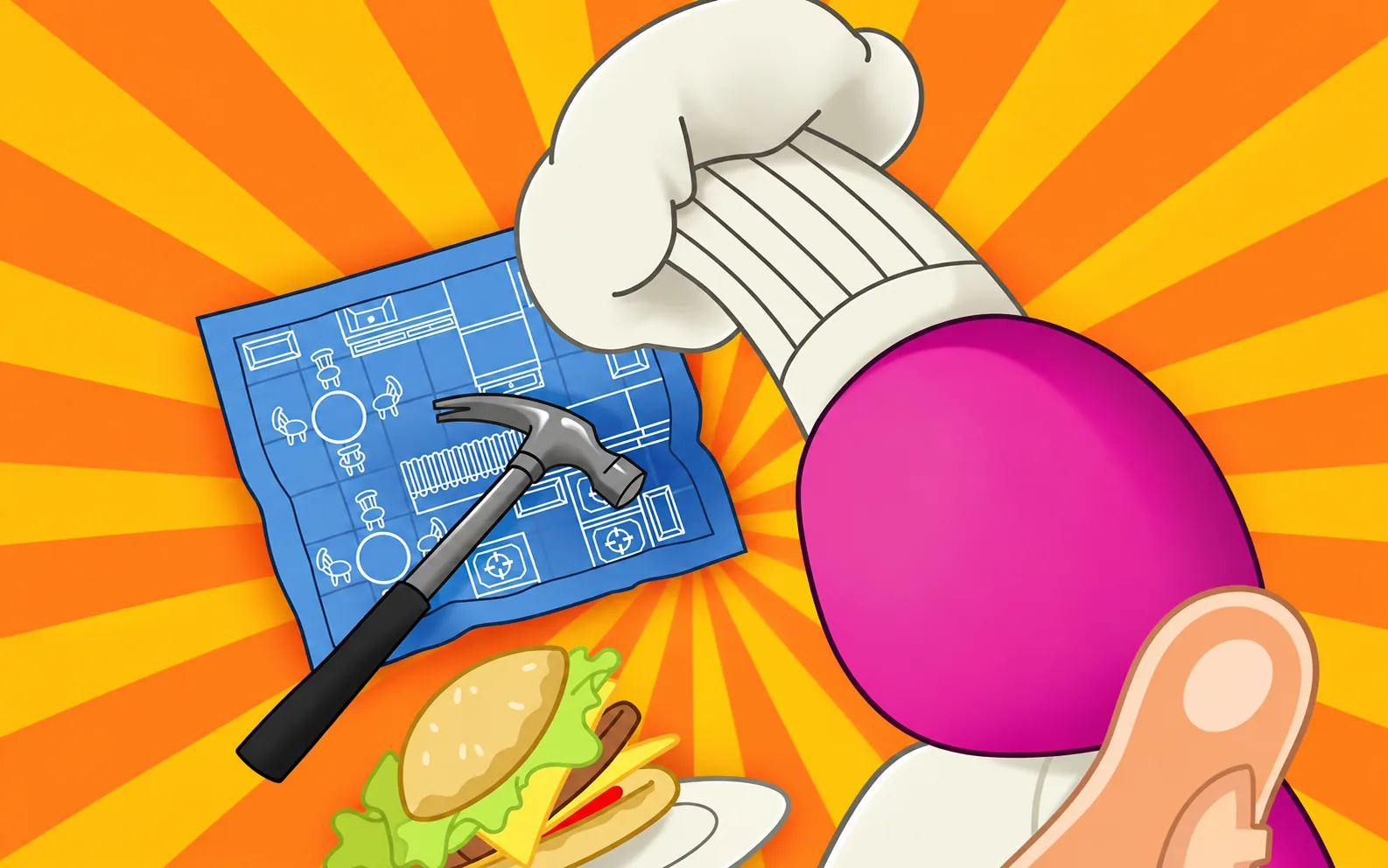 Illustration zu PlateUp!