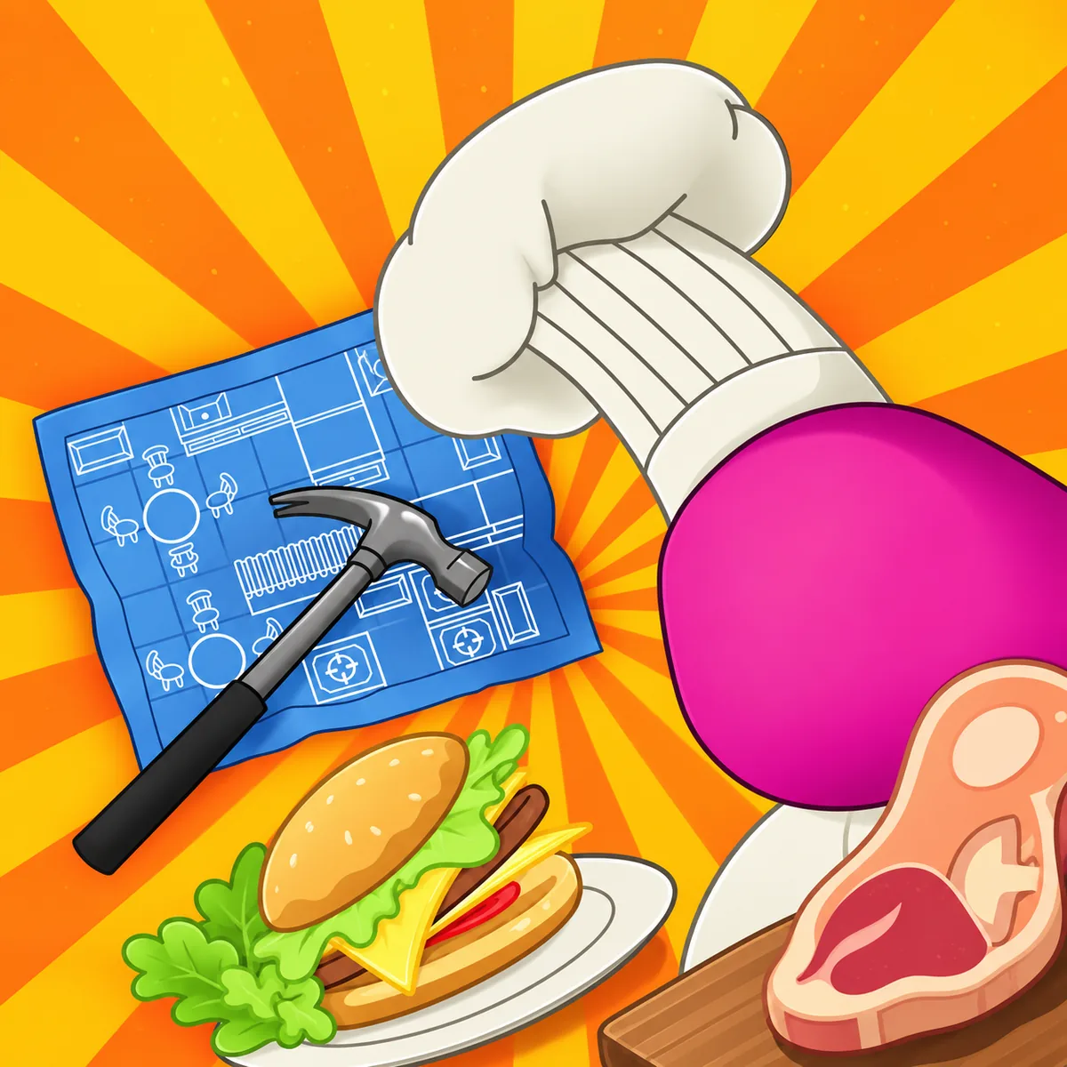 Illustration zu PlateUp!
